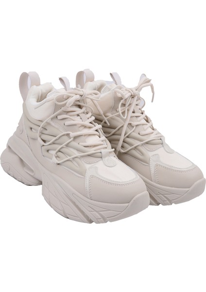 23K339 Bej Sneaker Ayakkabı modelleri