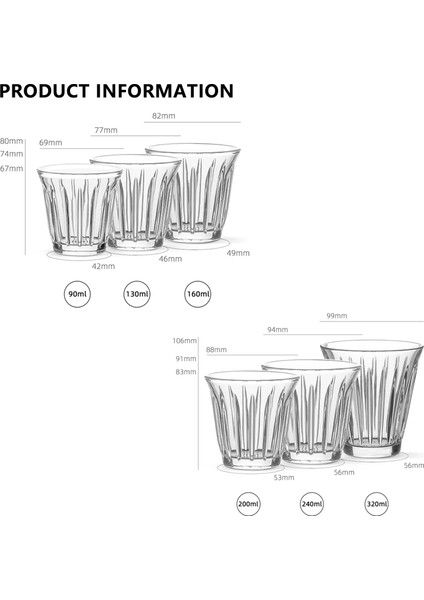 2 Adet Mavi 200 ml Mhw-3bomber 200 ml Cam Kahve Fincanları Kolsuz Narin Sanat Espresso Kupalar Cappuccino Latte Şarap Bardakları Ev Aksesuarları (Yurt Dışından) modelleri