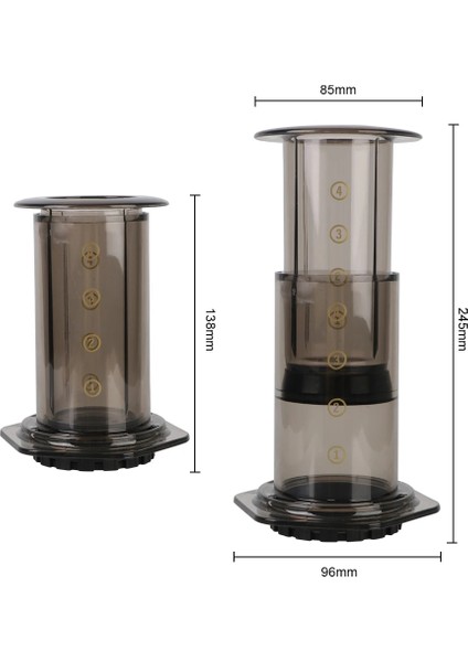 2 Adet Kahve Filtresi Cafe Pres Makinesi French Press Cafe Taşınabilir Yeni Filtre Cam Espresso Kahve Makinesi Cezve Barista Araçları Filtreler Kağıt (Yurt Dışından)