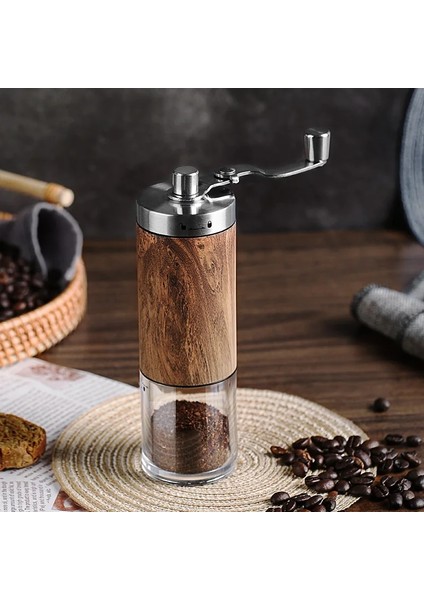 B Taşınabilir Manuel Kahve Değirmeni El Kahve Değirmeni Seramik Çapaklar ile Ayarlanabilir Ayarlar Taşınabilir El Krank Araçları (Yurt Dışından) modelleri