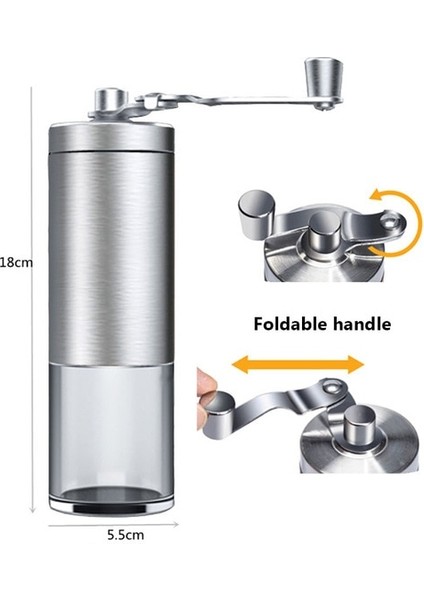 Gümüş-A Ev El Demir Retro El Yapımı Kahve Çekirdekleri Baharat Çapak Değirmeni Öğütücüler Mutfak Aracı Avrupa Tarzı Manuel Kahve Değirmeni (Yurt Dışından) fiyatları