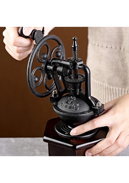 Gümüş-A Ev El Demir Retro El Yapımı Kahve Çekirdekleri Baharat Çapak Değirmeni Öğütücüler Mutfak Aracı Avrupa Tarzı Manuel Kahve Değirmeni (Yurt Dışından) fırsatları