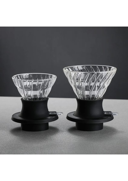 Orange V60 Kahve Seti Cam Cezve Kahve Filtreli Fincan Kahve Filtre Kağıdı Kalınlaşmış Cam Filtre Cezve Cam (Yurt Dışından)