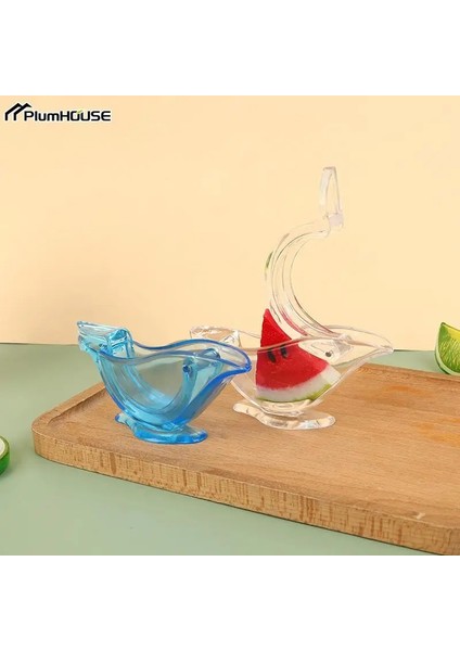Bir Limon Sıkacağı Makinesi Kuş Mutfak Aracı Basın Meyve Mini Manuel Sıkacağı Kuş Şekli Şeffaf Taşınabilir Portakal Narenciye Sıkacağı (Yurt Dışından) fırsatları