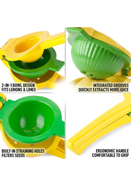 Sarı Yeşil Metal Limon Sıkacağı Hend Held Sıkacağı Çift Kase Limon Kireç Sıkacağı Manuel Portakal Narenciye Sıkacağı Sıkmak Mutfak Aletleri (Yurt Dışından) fırsatları