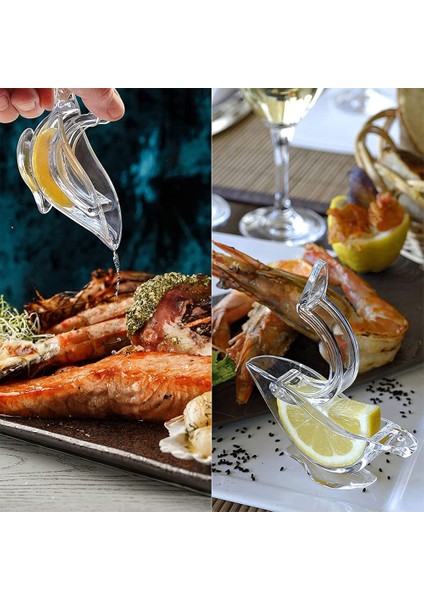 2 Adet Manuel Limon Sıkacağı Akrilik Dilim Sıkacağı Taşınabilir Şeffaf Meyve Portakal Kireç Nar Elegance Kuş Şekli Için Önler (Yurt Dışından) indirimleri