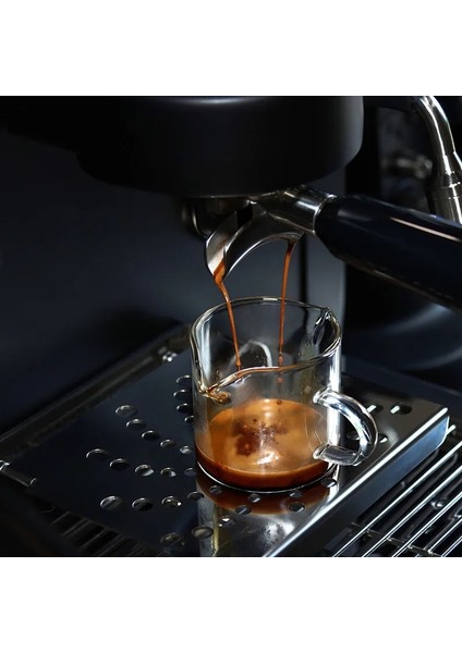 E Espresso Fincan Isıya Dayanıklı Kalınlaşmış Cam Jigger Ons Bardak Dereceli Ölçüm Fincan Konsantre Bardak Espresso Kahve Ons Bardak (Yurt Dışından) fırsatları