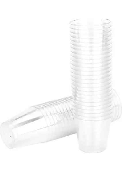 Temizle 20 Adet 20/60/100 Adet Mini Şeffaf Plastik Tek Kullanımlık Parti Shot Bardakları Jöle Bardak Kadehi Plastik Bardaklar Doğum Günü Mutfak Aksesuarları (Yurt Dışından)