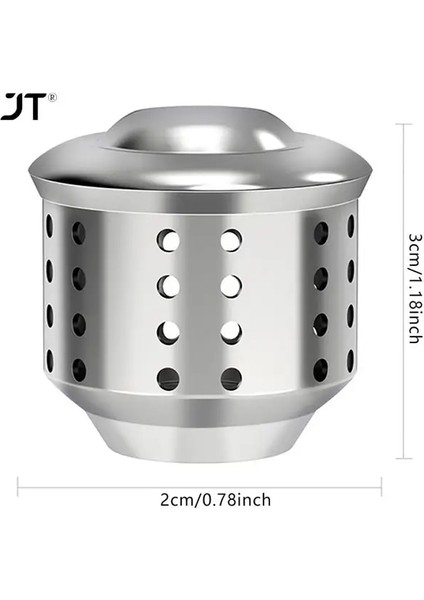 Paslanmaz Çelik Paslanmaz Çelik Moka Pot Anti-Splash Kapak Soba Espresso Kahve Makinesi Aksesuarları Anti-Sıçrama Vana Kapağı (Yurt Dışından)