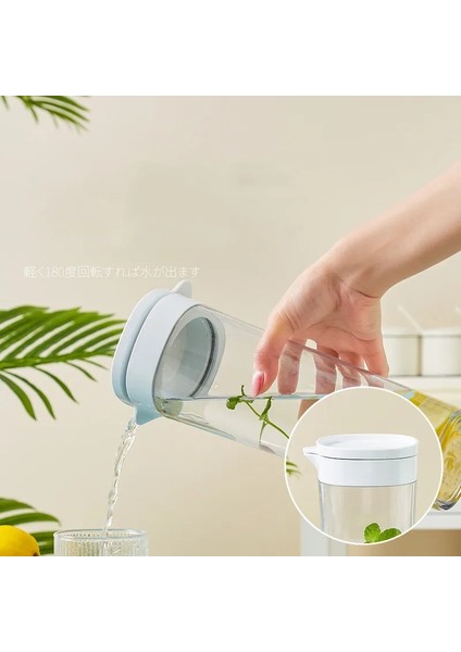 Stil 4 1.1l Soğuk Demlemek Buzlu Kahve Makinesi Çay Su Isıtıcısı Filtresi Soğuk Demleme Makinesi Kaymaz Silikon Saplı Seyahat Limonata Filtre Şişesi (Yurt Dışından)
