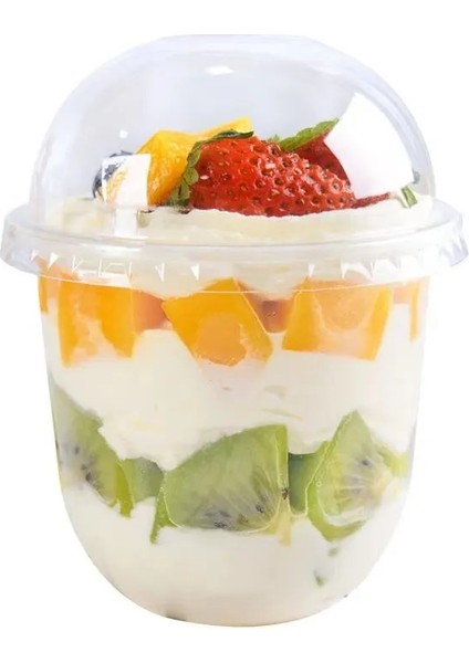 250 ml Kapaksız 50 Adet 50 Adet 250/360/500 ml Mus Süt Tek Kullanımlık Kek Kapaklı Bardak Şeffaf Puding Jöle Tatlı Yoğurt Plastik Bardaklar Parti Şekerleri Için (Yurt Dışından)