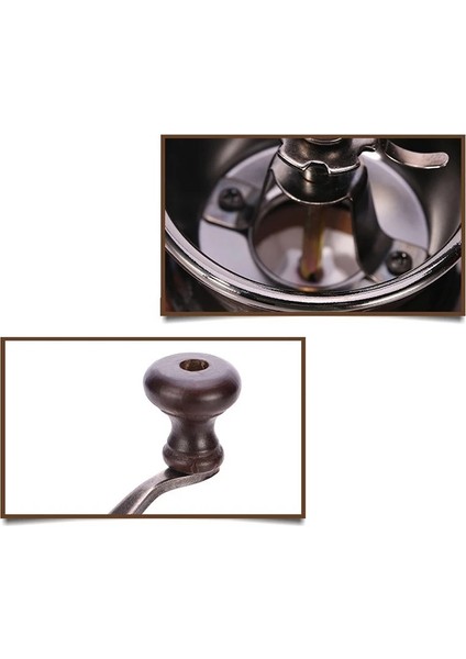 Koyu Kahverengi Sıcak Manuel Kahve Değirmeni, El Kahve Çekirdekleri Taşlama Makinesi, El Kahve Çapak Değirmeni, Manuel Fasulye Öğütücü (Yurt Dışından) fırsatları