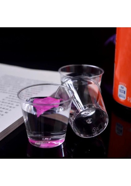 Beyaz 20 Adet 20/60/100 Adet 30 ml Tek Kullanımlık Plastik Bardak Tatlı Bardak Doğum Günü Şeffaf Bardak Parti Dondurma Fincan Ev Noel Verilen (Yurt Dışından)