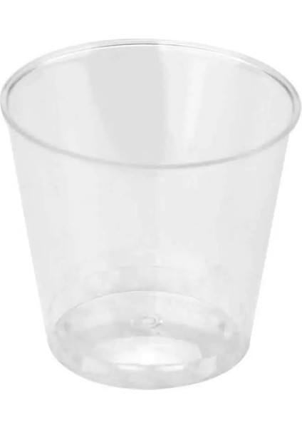Beyaz 20 Adet 20/60/100 Adet 30 ml Tek Kullanımlık Plastik Bardak Tatlı Bardak Doğum Günü Şeffaf Bardak Parti Dondurma Fincan Ev Noel Verilen (Yurt Dışından)