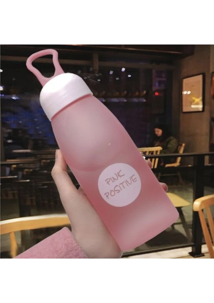 B2 450ML Kore Versiyonu O Basit Taze Yaratıcı Spor Fırçalama Taşınabilir Yavaş Yavaş Kızlar Erkek Renk Değiştiren Bardakları Sever Бутылка Для Воды (Yurt Dışından)