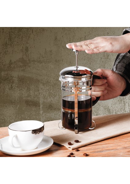 1000ML 350/600/1000ML Kahve Çay Potu Manuel Fransız Presleri Pot Kahve Makinesi Filtre Pot Kafeterya Expreso Percolator Aracı Çay Filtreli Fincan (Yurt Dışından) indirimleri