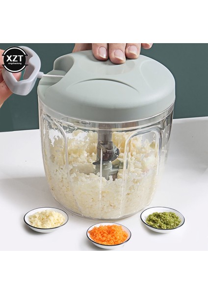 500ML 1 Adet Ev Manuel Kıyma Makinesi Çok Fonksiyonlu El Çekilmiş Meyve Sıkacağı Blender 5 Bıçaklı Mutfak Robotları Et Kıyma Mutfak Gereçleri (Yurt Dışından) modelleri