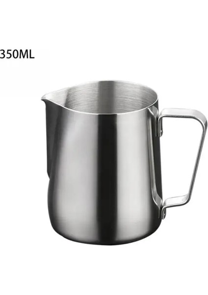 350 ml Espresso Süt Sürahisi Zanaat Kahve Sürahi Süt Aksesuarları Sürahi Çelik Barista Köpürtme Kahve Latte Paslanmaz Mutfak Köpürtme (Yurt Dışından)