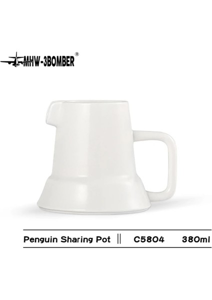 Paylaşım Potu 380 ml Seramik Kahve Paylaşımı Pot V60 Kahve Demlemek Kahve Damlatıcı Filtre Bira Fincan El Yapımı Kahve Makinesi Buz Damla Su Isıtıcısı (Yurt Dışından)