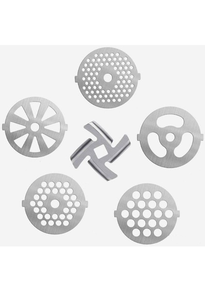 D 1 Adet Paslanmaz Çelik Metal Kıyma Bıçağı Kıyma Bıçağı Plaka Delik Mikser Gıda Kesme Kıyıcı Taşlama Makinesi Aksesuarları (Yurt Dışından) fırsatları