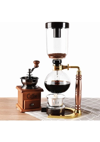 5 Bardak 3/5 Bardak Sifon Tencere Yüksek Kaliteli Kahve Su Isıtıcısı Pot Seti Filtre Sifon Kahve Makinesi Çay Sifon Isıya Dayanıklı Ev Pot (Yurt Dışından) indirimleri