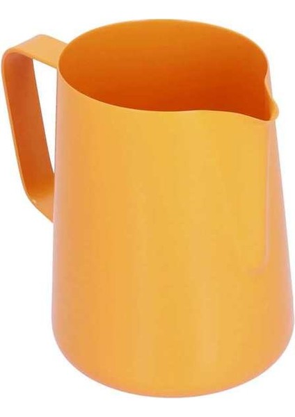 Turuncu 400 ml 600 ml Paslanmaz Çelik Süt Kahve Kavanoz Köpürtme Sürahi Süt Kahve Köpürtme Sürahisi Mutfak Kahve Malzemeleri Için Sivri Borulu (Yurt Dışından)