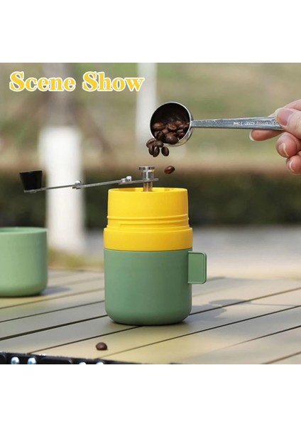 Sarı 3'ü 1 Arada Manuel Kahve Öğütücü Dış Mekan Taşınabilir El Öğütücü Filtreli Ayarlanabilir Profesyonel Kahve Çekirdeği Öğütme 2 Bardak 2023 (Yurt Dışından) modelleri