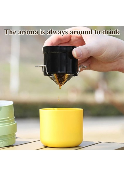 Sarı 3'ü 1 Arada Manuel Kahve Öğütücü Dış Mekan Taşınabilir El Öğütücü Filtreli Ayarlanabilir Profesyonel Kahve Çekirdeği Öğütme 2 Bardak 2023 (Yurt Dışından) indirimleri