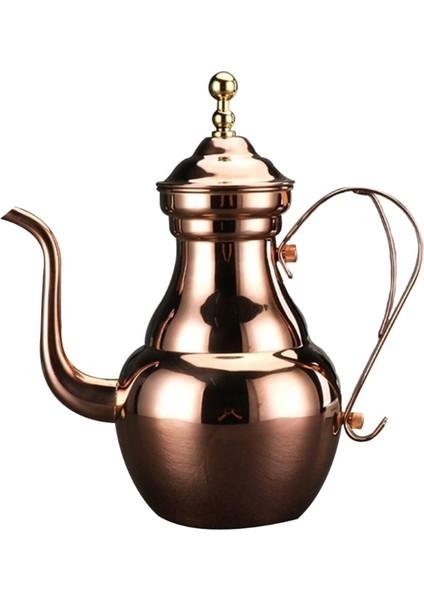 Gül Altın Paslanmaz Çelik Malzeme 2 Renk Dar Çaydanlık Otel Uzun Ağızlı Çaydanlık Çaydanlık Filtre Örgü Kahve Demlikleri ile Seçin (Yurt Dışından)