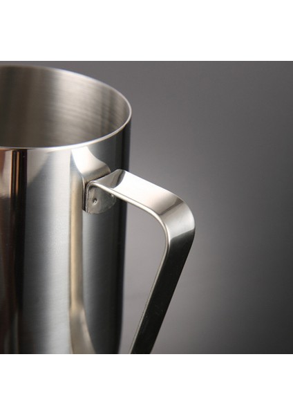 350ML 350ML Paslanmaz Çelik Kahve Süt Köpürtme Sürahi Frother Sürahi Ölçüm Fincan Espresso Cappuccino Latte Sanat Buharda Pişirme Sürahi (Yurt Dışından) fırsatları