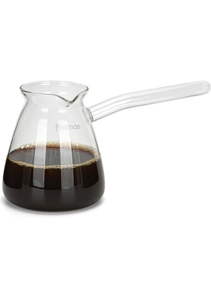 650 ml Isıya Dayanıklı Cam Türk Cezve 500/650 ml Türk Manuel Kahve Makinesi Şeffaf Espresso Kahve Su Isıtıcısı Makinesi Çay (Yurt Dışından)