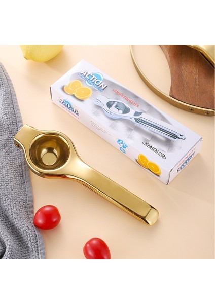 Stil 2 Paslanmaz Çelik Limon Meyve Sıkacağı Turuncu El Manuel Sıkacağı Limon Sıkacağı Portakal Sıkacağı Suyu Meyve Presleme Mutfak Aletleri (Yurt Dışından)