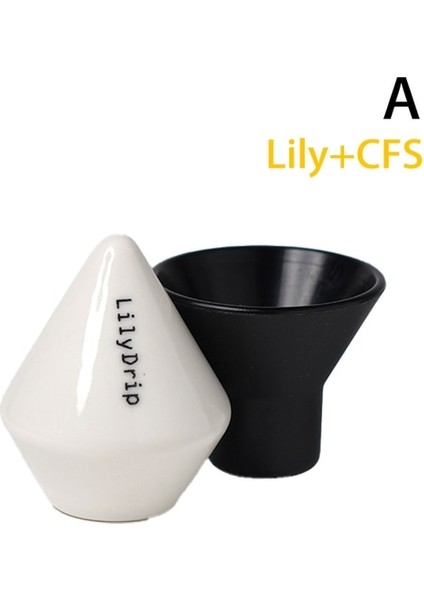 Lily Kahve Damlatıcı Trafo Demleme Filtre Kağıdı Invertörü, Demlemeye Yardımcı Olmak Için Çoğu Konik Damlatıcı Demleme Setine Uygundur (Yurt Dışından)