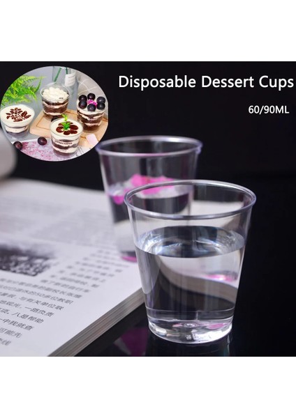 50 Adet 50ML 50/90ML Yuvarlak Şekilli Muffin Cupcake Kek Kalıbı Plastik Kek Kalıbı Pişirme Kalıpları Mutfak Pişirme Makinesi Dıy Kek Cam Içecekler Bardak (Yurt Dışından)