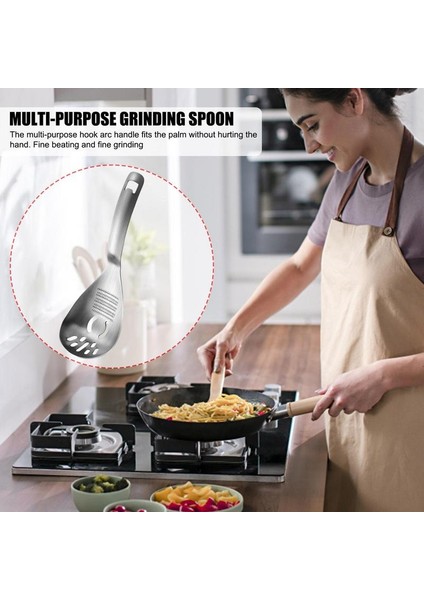 B Tipi Sarımsak Öğütücü Kaşık Çok Amaçlı Paslanmaz Çelik Büküm Kırıcı, Mutfak Için Rahat Yay Şeklinde Saplı Taşlama (Yurt Dışından) modelleri