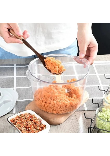 1500 ml Manuel Kıyma Kıyma Makinesi Sarımsak Kırıcı Sebze Kesici Kırıcı Mutfak Robotu Blender Kıyıcı Mutfak Aksesuarları (Yurt Dışından) fiyatları