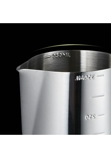 02 Paslanmaz Çelik Süt Köpürtme Sürahi Espresso Kahve Barista Latte Cappuccino Süt Krem Fincan Köpürtme Sürahi Sürahi Süt Sürahileri (Yurt Dışından) fırsatları