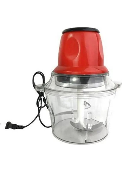 Kırmızı 2l 2l Pişirme Makinesi Güçlü Ev Mikser Elektrikli Kıyma Kıyılmış Sarımsak Sebze Mutfak Et Dilimleme Makinesi 1 Adet (Yurt Dışından) modelleri