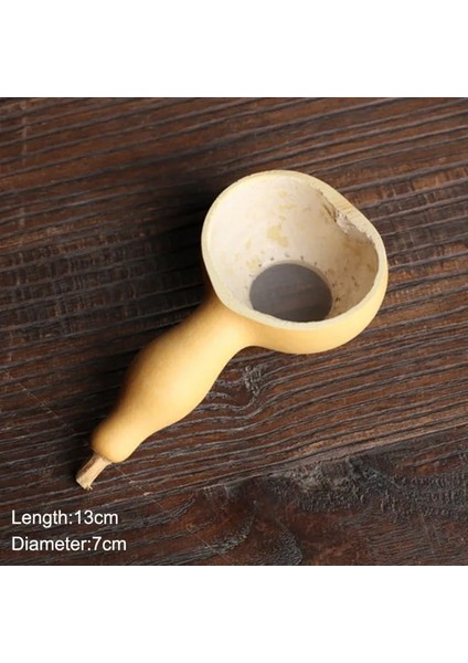 A2 Çay Töreni Aksesuarları Japonya Teaism Bambu Rattan Kabak Şekilli Çay Yaprakları Huni Süzgeçler Çay Masası Süsü (Yurt Dışından)