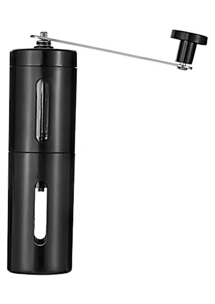 Siyah Büyük El Öğütücü Kolay Temizlenebilir Manuel El Kranklı Çift Rulman Konumlandırma Değirmeni (Yurt Dışından)