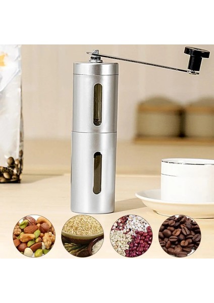 Siyah Büyük El Öğütücü Kolay Temizlenebilir Manuel El Kranklı Çift Rulman Konumlandırma Değirmeni (Yurt Dışından) fırsatları