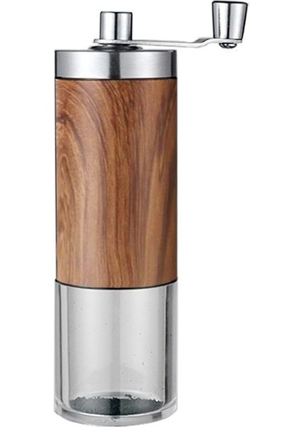 BARCC2348AA Xıtuo Ev Taşınabilir Manuel Kahve Değirmeni Paslanmaz Çelik El Kahve Değirmeni Seramik Çapaklar ile Ayarlanabilir Ayarlar El Krank Çok (Yurt Dışından)