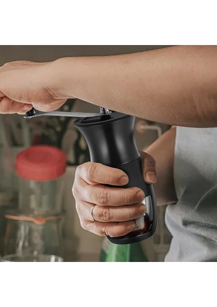 D Manuel Çapak Kahve Değirmeni Taşınabilir Seramik Çapak Kahve Makinesi ile Sonsuz Ayarlanabilir Öğütme El Krank Kahve Değirmeni Ev Için (Yurt Dışından) fırsatları