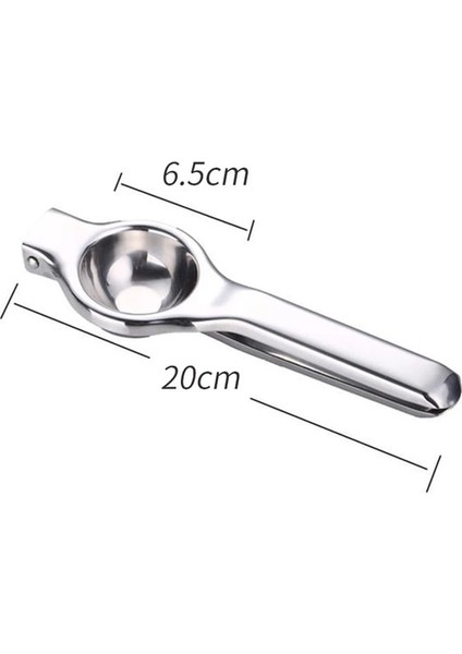 Resimde Gösterildiği Gibi Paslanmaz Çelik Limon Meyve Sıkacağı Portakal El Manuel Sıkacağı Mutfak Aletleri Limon Sıkacağı Portakal Sıkacağı Suyu Meyve Presleme (Yurt Dışından)