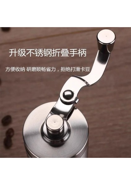 Ahşap Tahıl Yükseltme Manuel Kahve Değirmeni Yüksek Kaliteli Taşınabilir El Taşlama ve Pudralama Ayarlanabilir ve Kullanışlı (Yurt Dışından) indirimleri