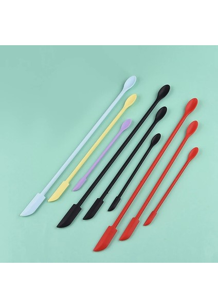 Yeşil Yeni 3 Adet Uzatılmış Silikon Kazıyıcı Çift Kafalı Kozmetik Reçel Derin Şişe Kazıyıcı Mini Spatula Seti Mutfak Depolama Kavanoz Kullanımı Için (Yurt Dışından) fırsatları