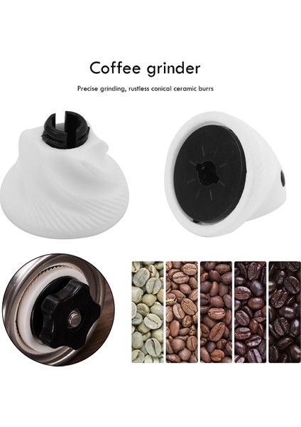 Ev Ofis Kahve Öğütücü Için Seramik Taşlama Çekirdek Kolay Temiz Öğütme Aletleri (Yurt Dışından) fiyatları