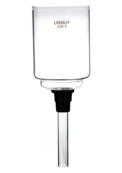 Floresan Sarı Kahve Sifonu Pot Aksesuarları Tca-3/5cup Yüksek Kaliteli Cam Sifon Vakum Pot Kahve Makinesi Parçaları Değiştirin (B) (Yurt Dışından)