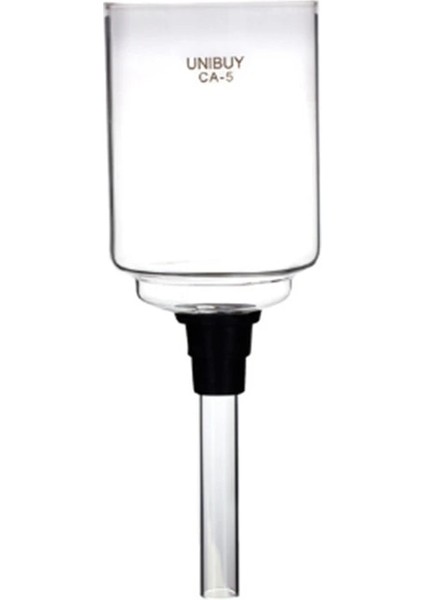 Floresan Sarı Kahve Sifonu Pot Aksesuarları Tca-3/5cup Yüksek Kaliteli Cam Sifon Vakum Pot Kahve Makinesi Parçaları Değiştirin (B) (Yurt Dışından)