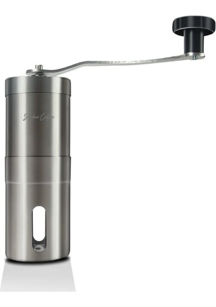 Mıni-Şerit Mini El Sarsıntı Kahve Çekirdekleri Makinesi Taşlama Makinesi Seramik Değirmen Ayarlanabilir Öğütücü Paslanmaz Çelik Taşınabilir Çapak Manuel Set (Yurt Dışından)